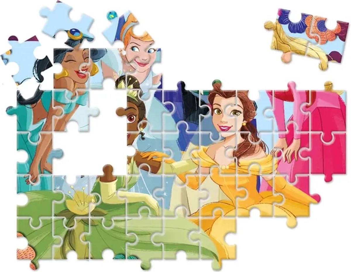 Clementoni Disney Princess Edukit 4-in-1 - Puzzel, Memory & Blokken - 18297