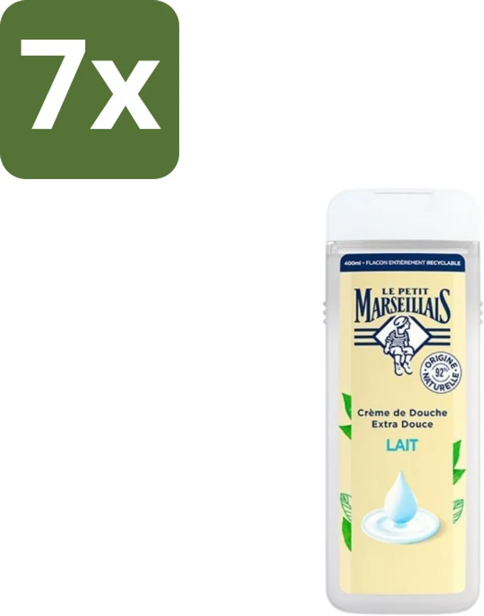 Le Petit Marseillais Douchecrème Lait 400ml