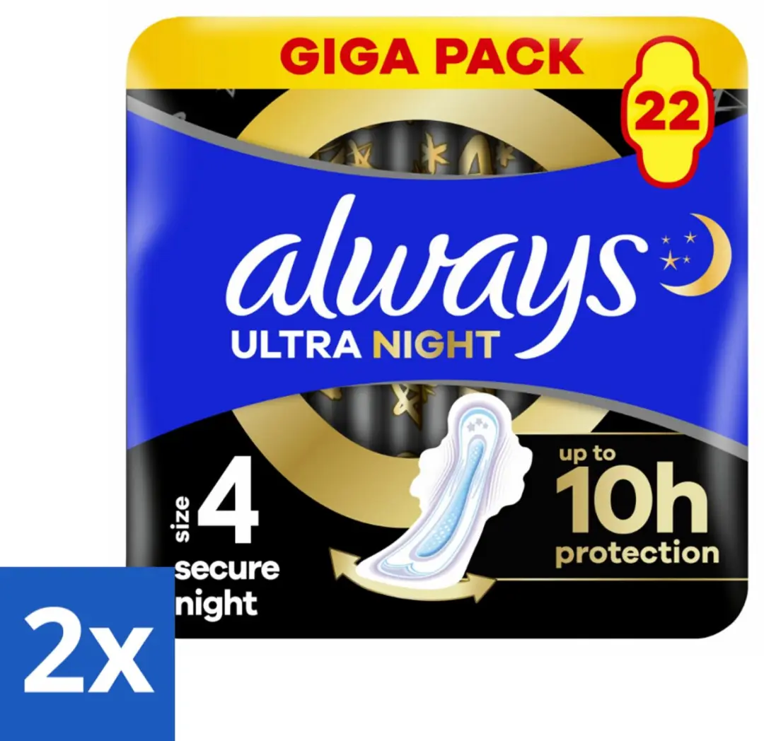 Always Ultra Secure Night Maandverband