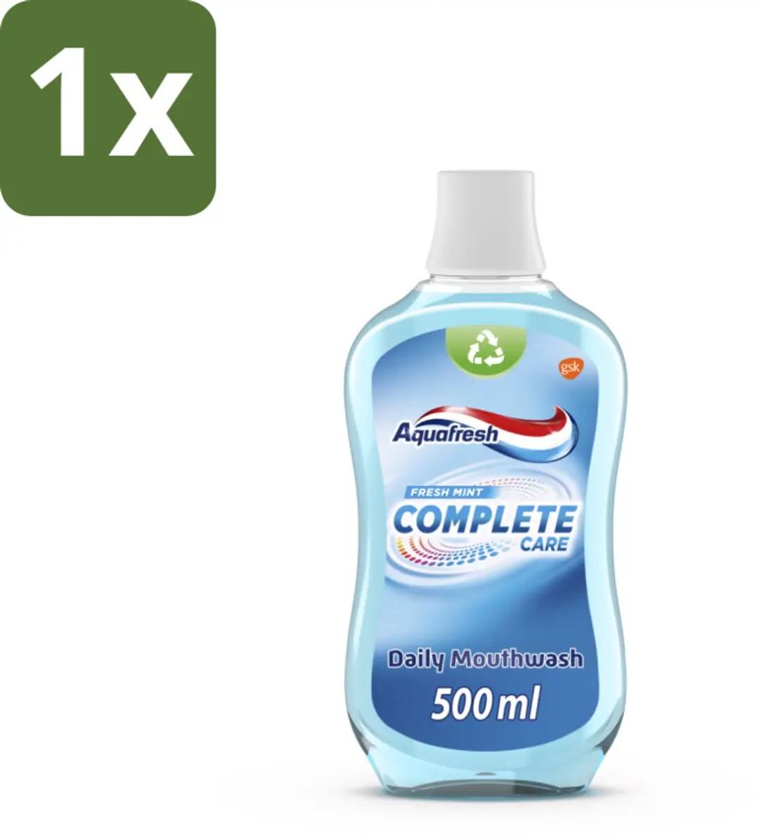 Aquafresh Complete Care Mondwater Fresh Mint 500ml