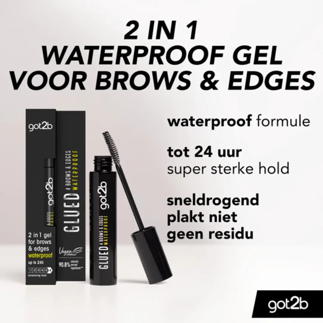 Got2B Wenkbrauwgel 4 Brows & Edges - 160ml - 10 Stuks