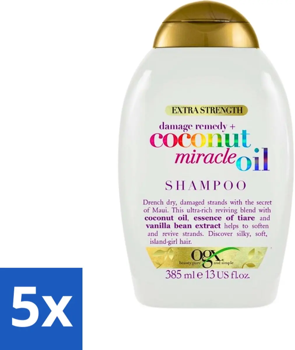 OGX Coconut Miracle Oil Shampoo 385ml