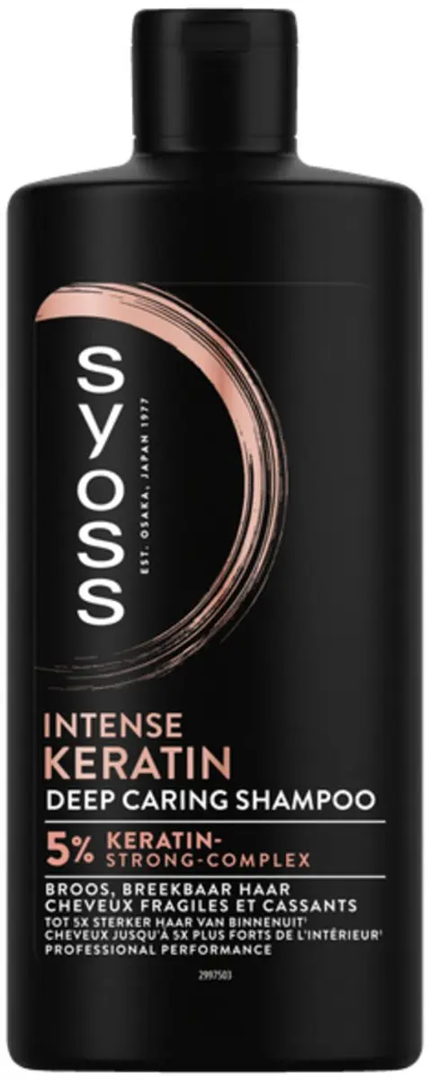 SYOSS Keratin Shampoo 440ml - 15 Stuks