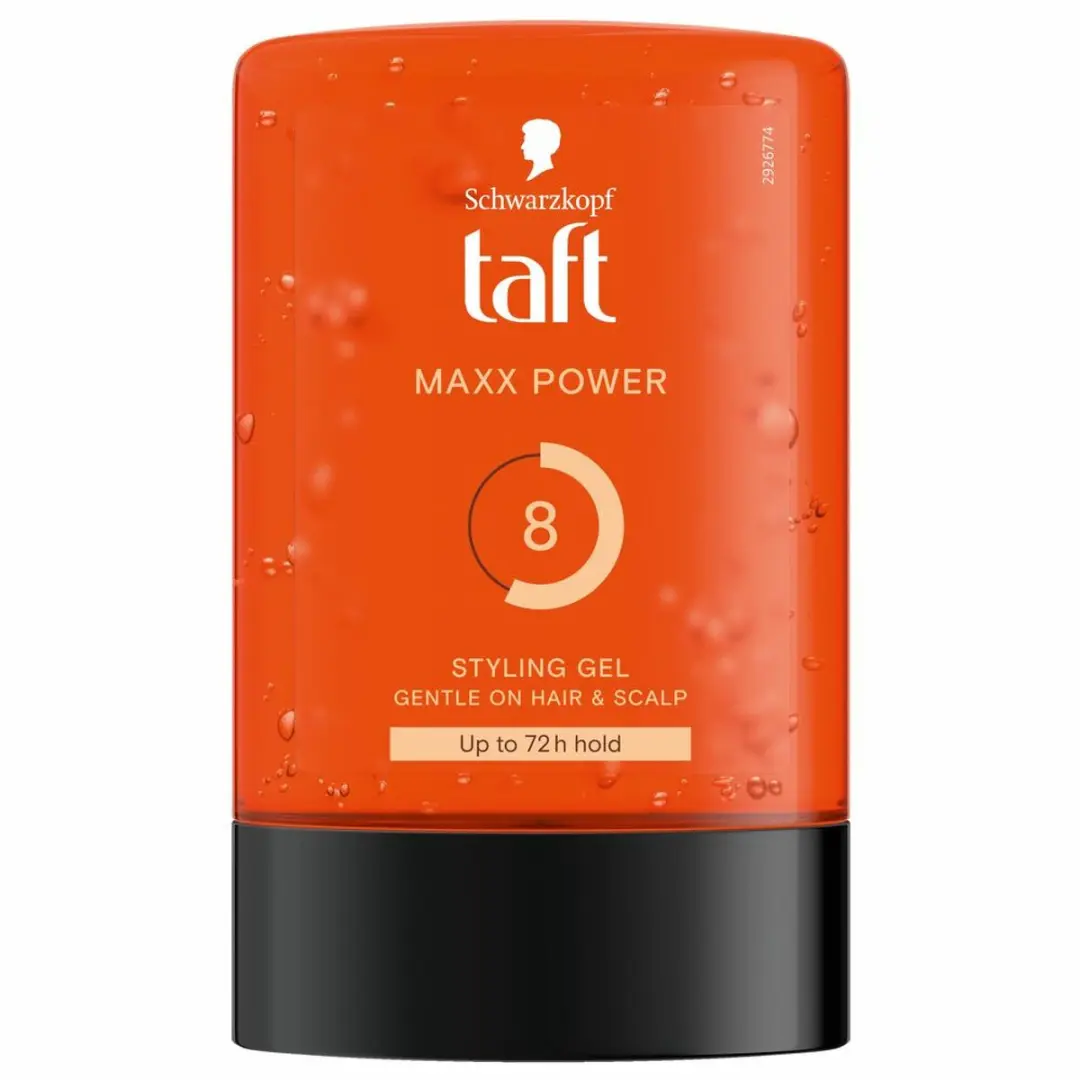 Taft Maxx Power 8 Styling Gel 300ml - 6 Stuks