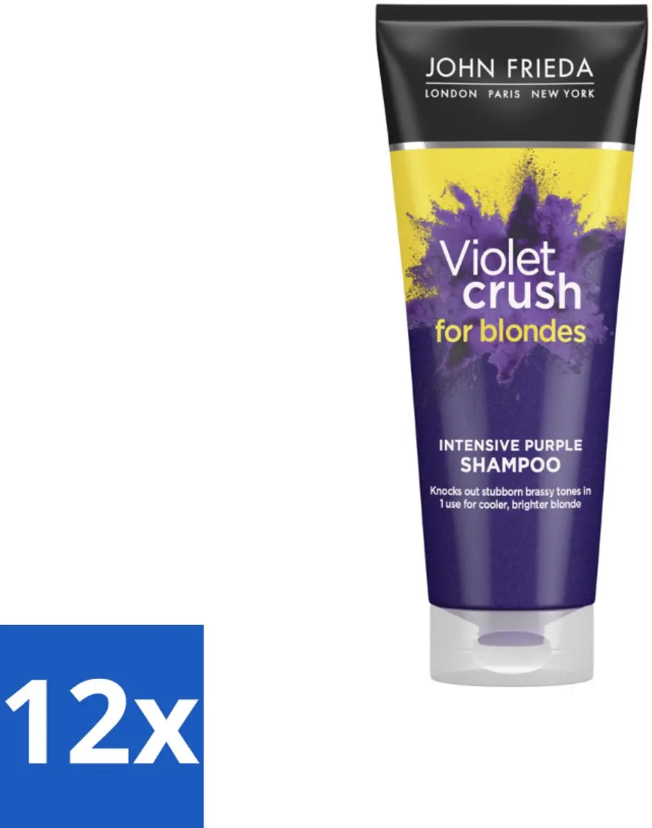 John Frieda Sheer Blonde Violet Crush Shampoo 250ml