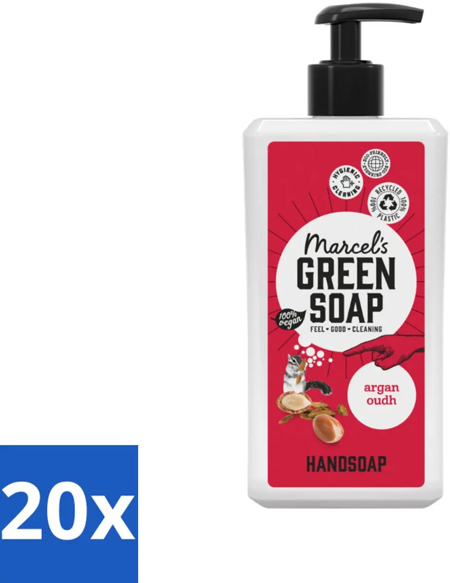 Marcel's Green Soap Handzeep Argan & Oudh 500ml