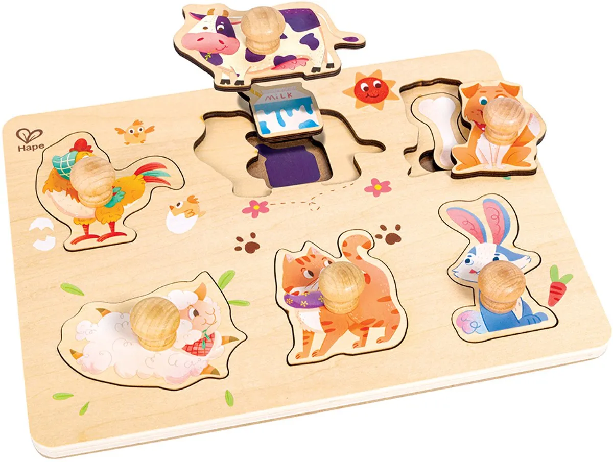 Hape Knoppuzzel Boerderij E1655