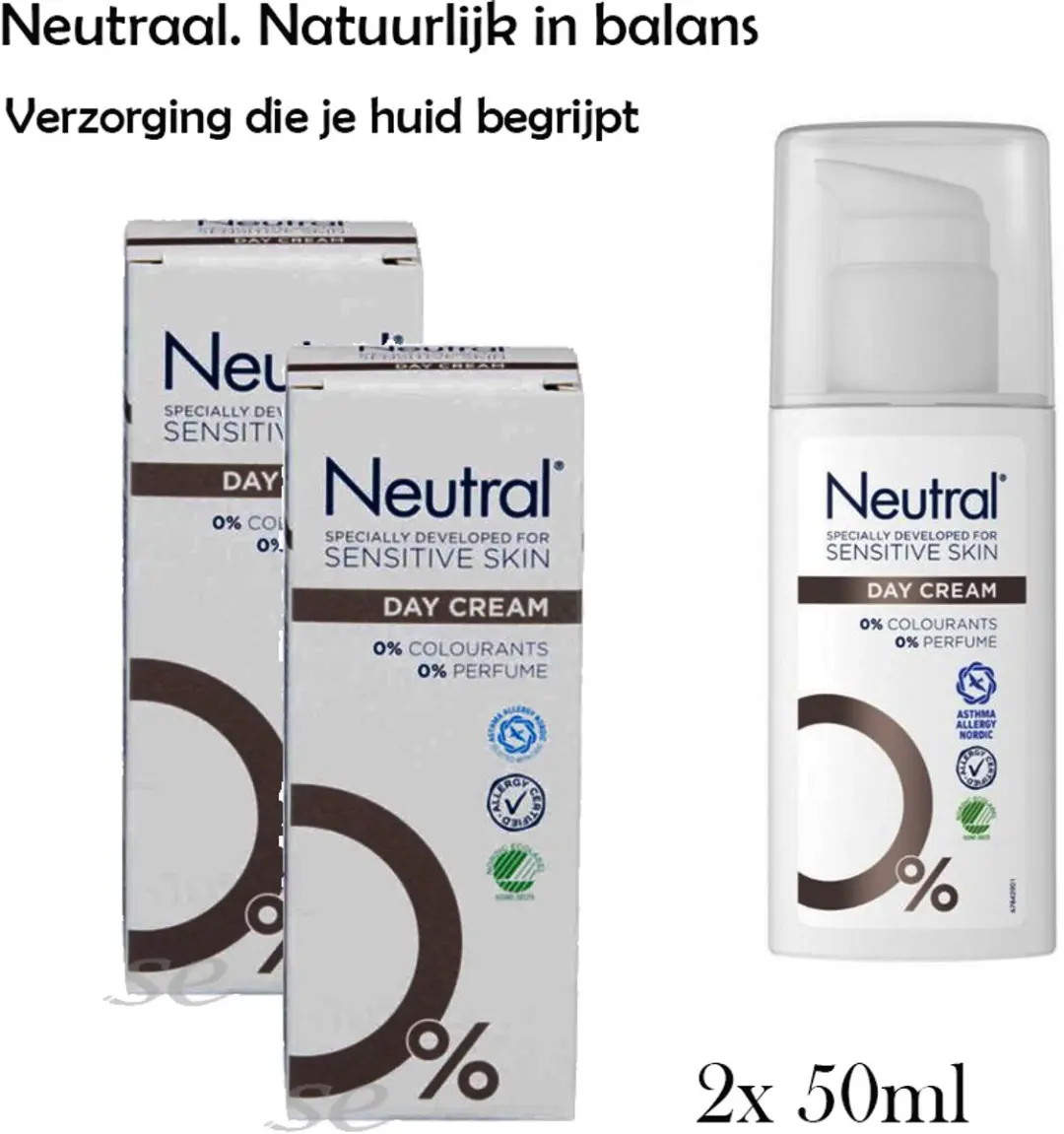 Neutral Dagcrème Gevoelige Huid 100ml