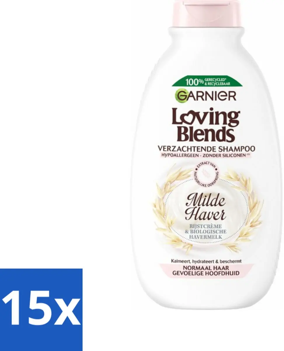 Garnier Loving Blends Milde Haver Shampoo 300ml