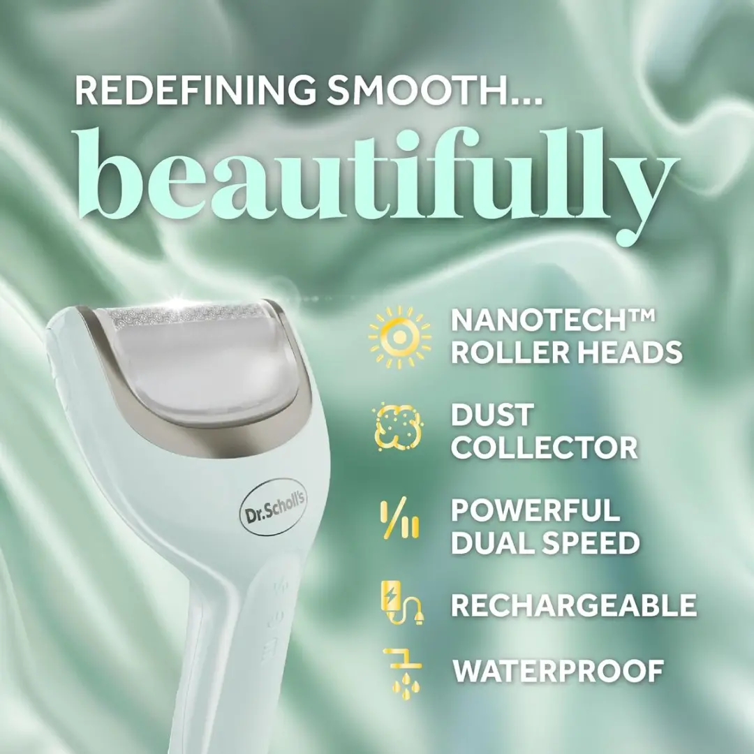 Scholl Velvet Smooth Express Pedi Elektrisch Voetvijl - Blauw
