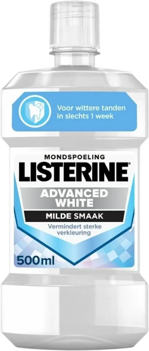 Listerine Advanced White Mondwater 3500ml - 7 Stuks