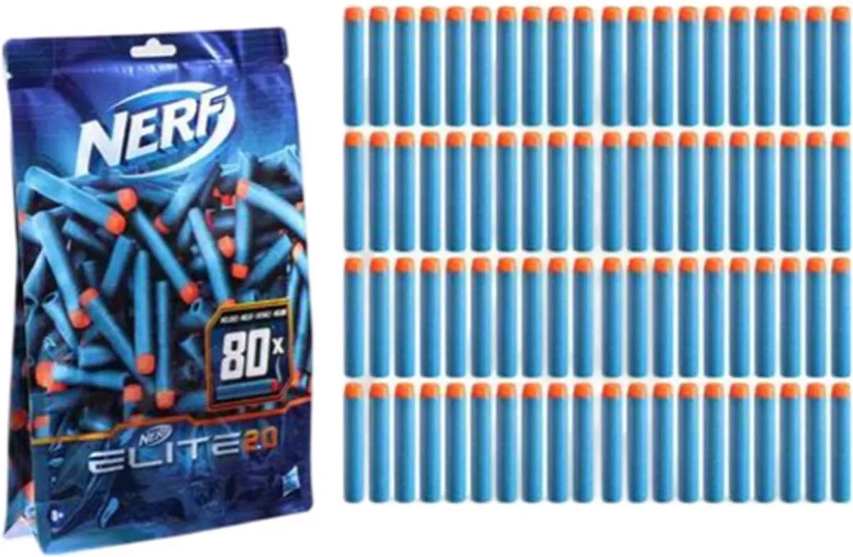 Nerf Elite 2.0 Pijltjes E9484EU4 - 50 Stuks - Multikleur
