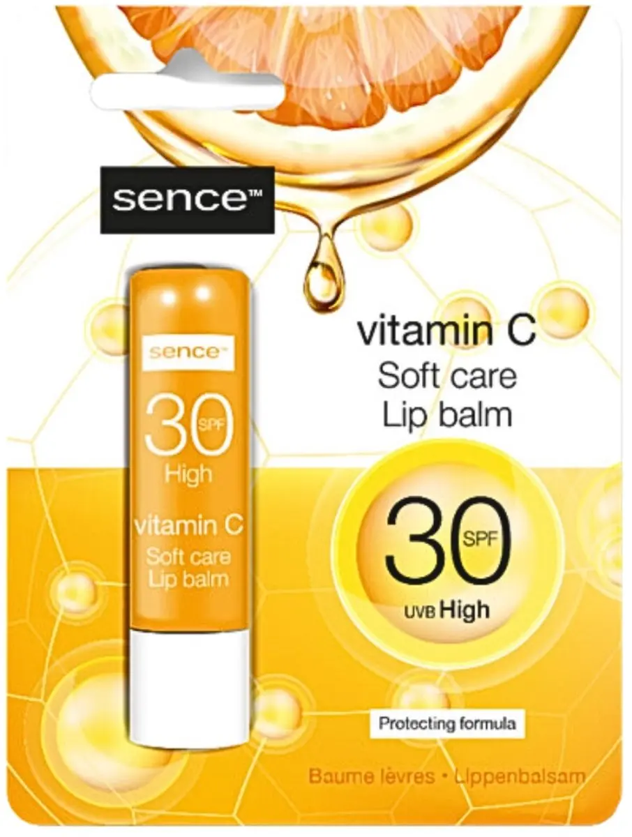 Sence Soft Care Vitamin C Lippenbalsem - 4x4,3g