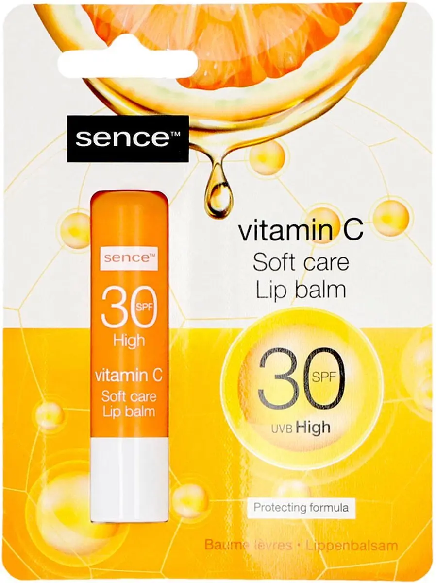 Sence Soft Care Vitamin C Lippenbalsem - 4x4,3g