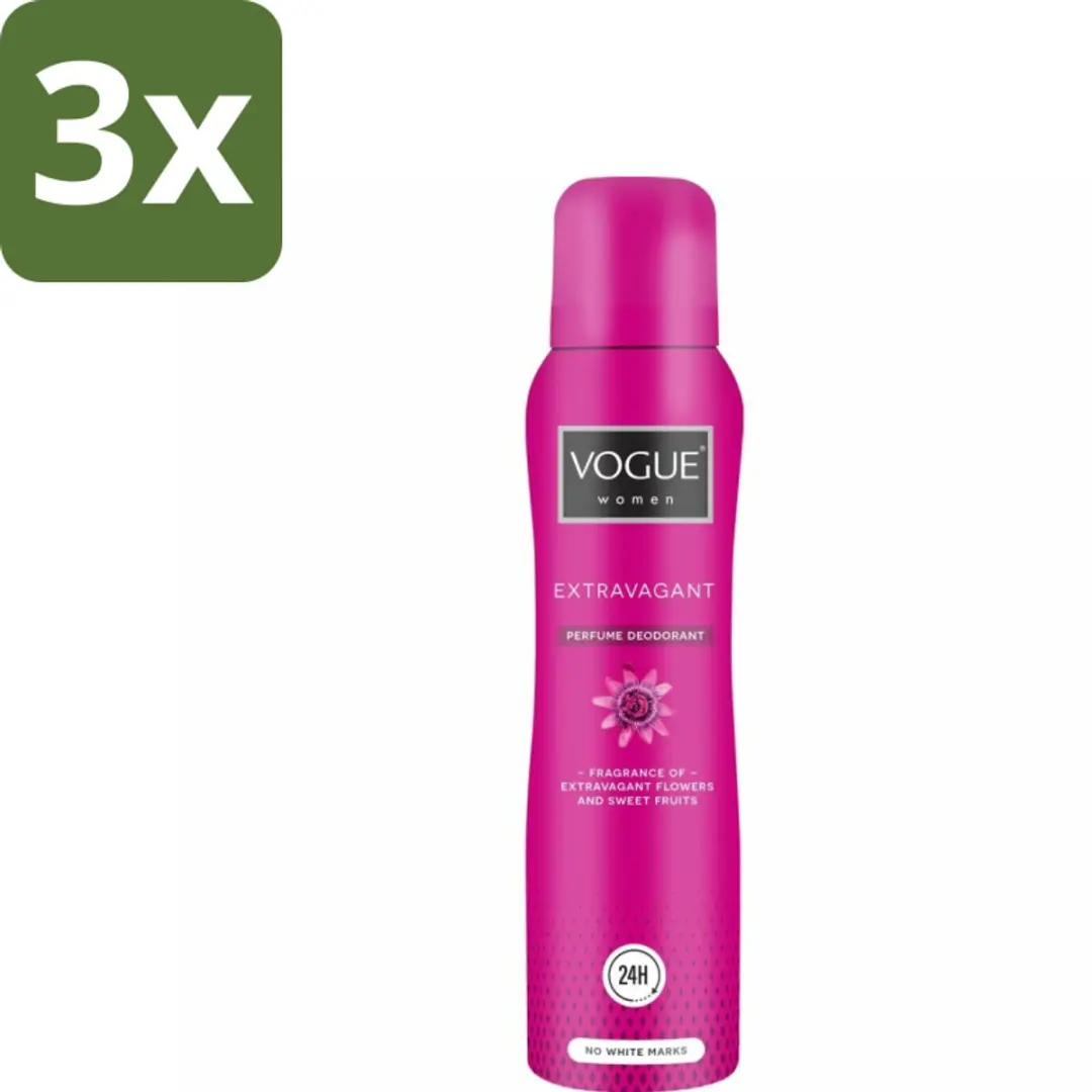 Vogue Women Extravagant Parfum Deodorant 150ml