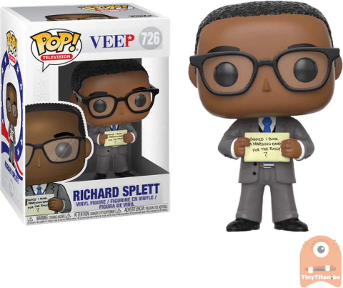 Funko Pop! Veep Richard Splett #726 Verzamelfiguur - Multi