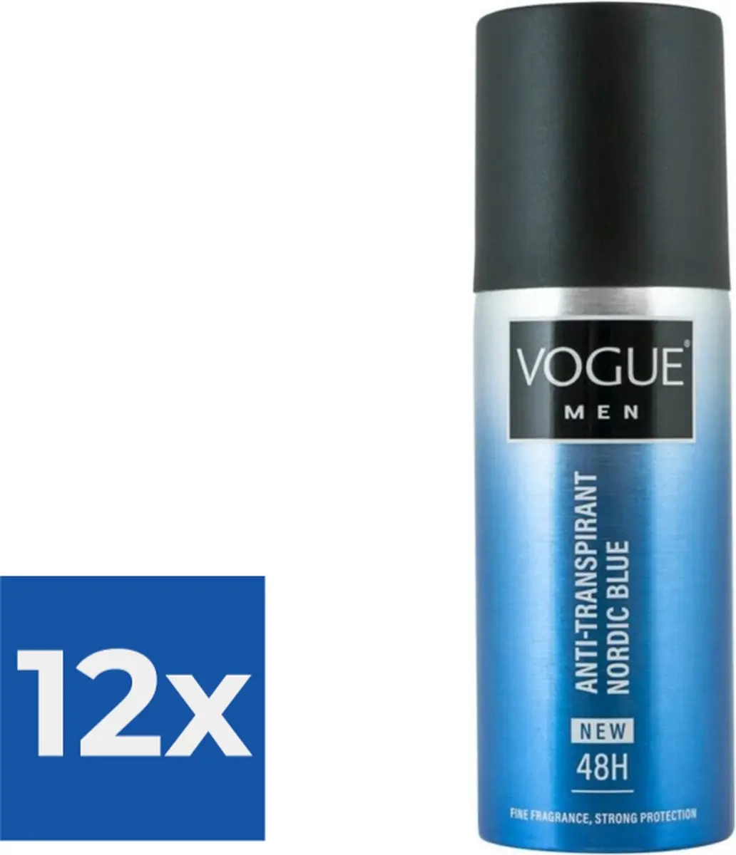 Vogue Men Nordic Blue Anti-Transpirant Spray 150ml