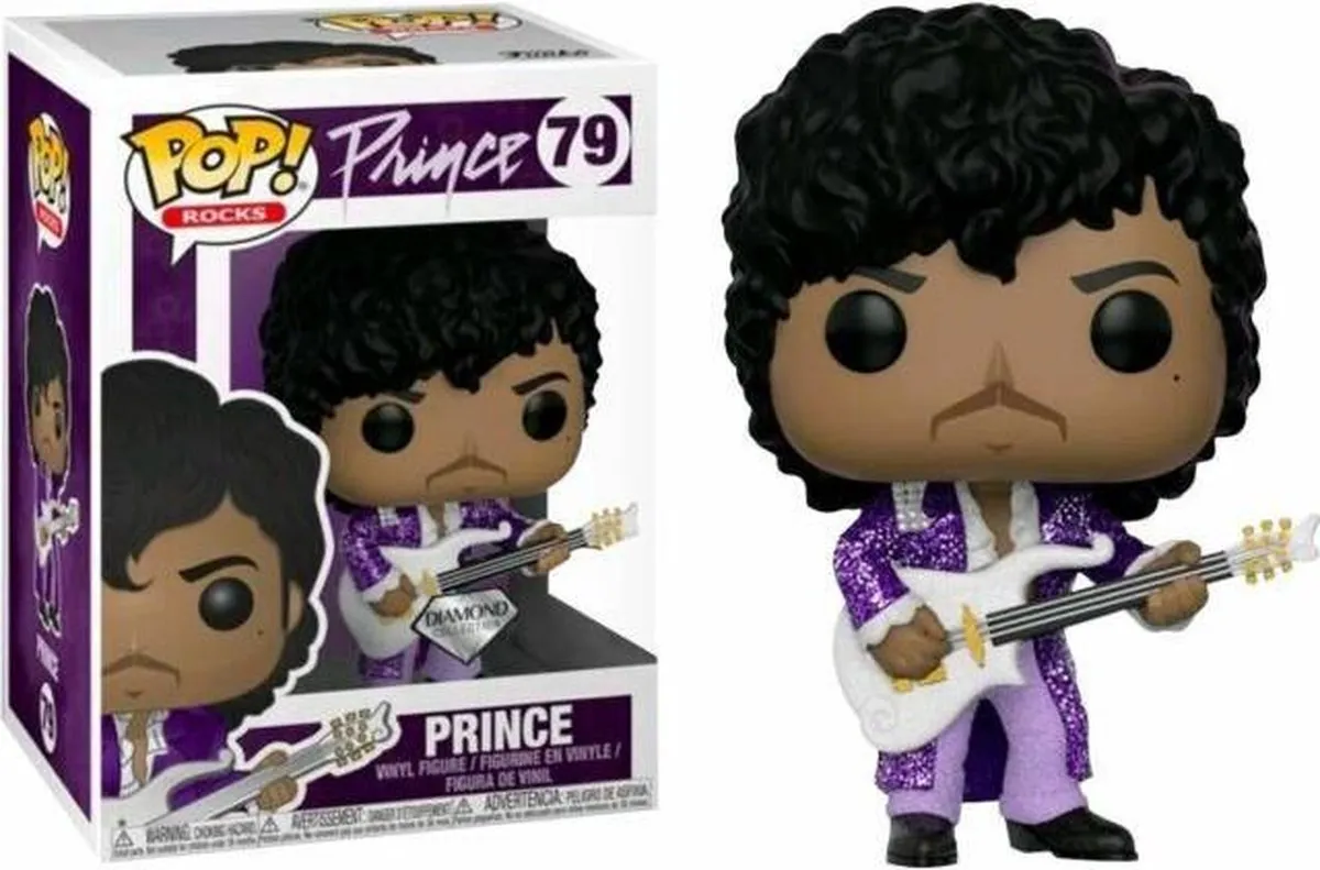 Funko Pop! Prince Rocks Diamond Glitter FUN32222 - Verzamelfiguur