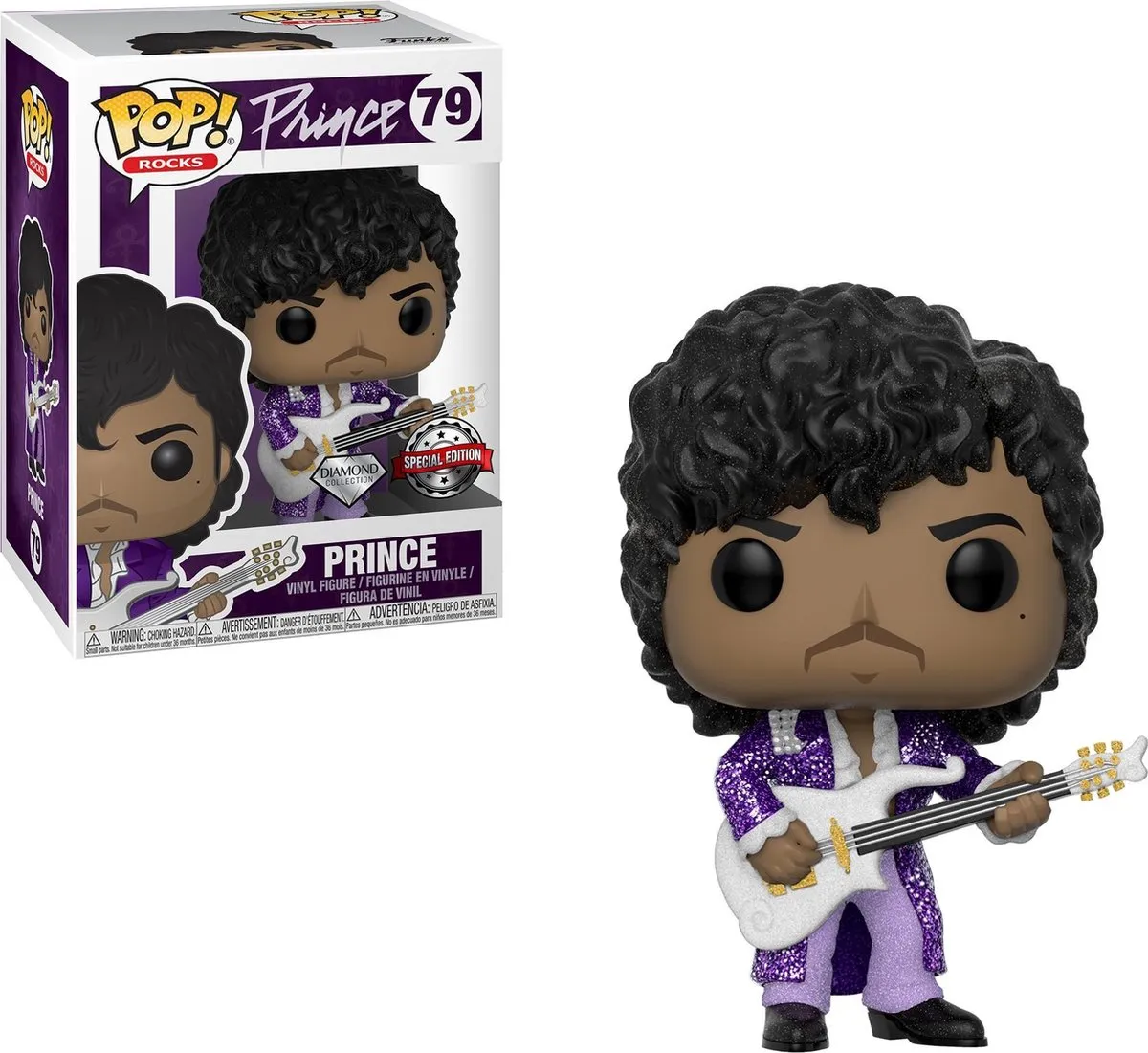 Funko Pop! Prince Rocks Diamond Glitter FUN32222