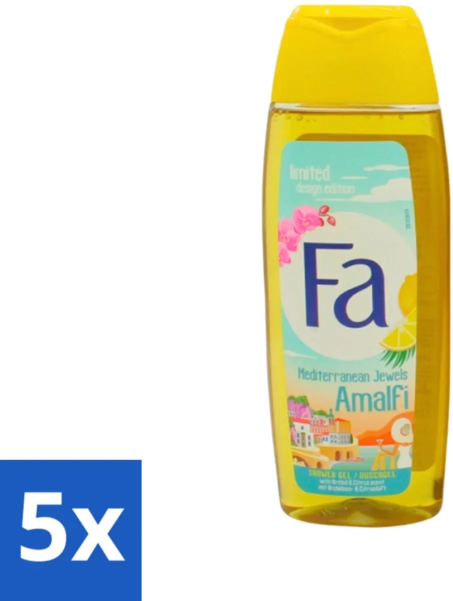 Fa Douchegel Mediterranean Jewels Amalfi Orchidee & Citrus