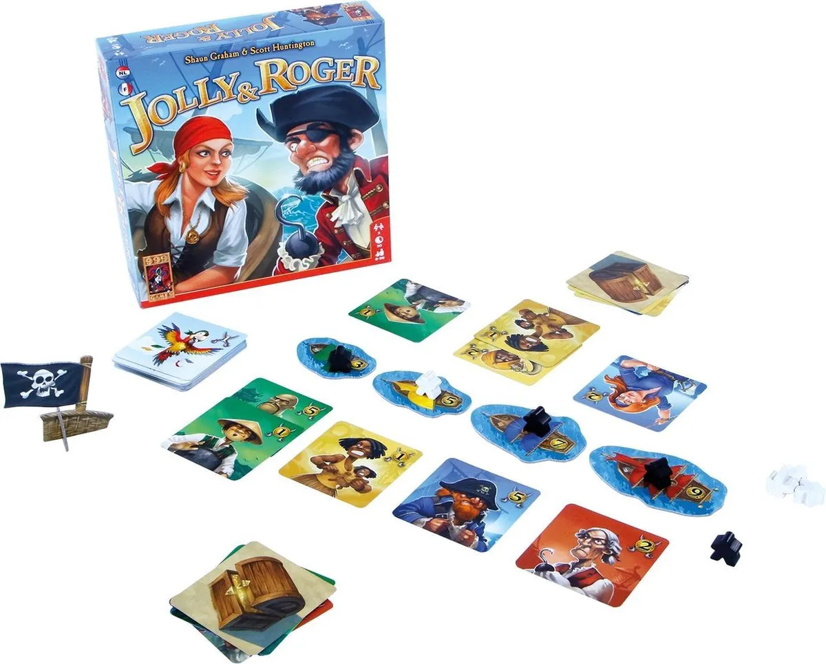 999 Games Jolly & Roger Kaartspel - 2 Spelers