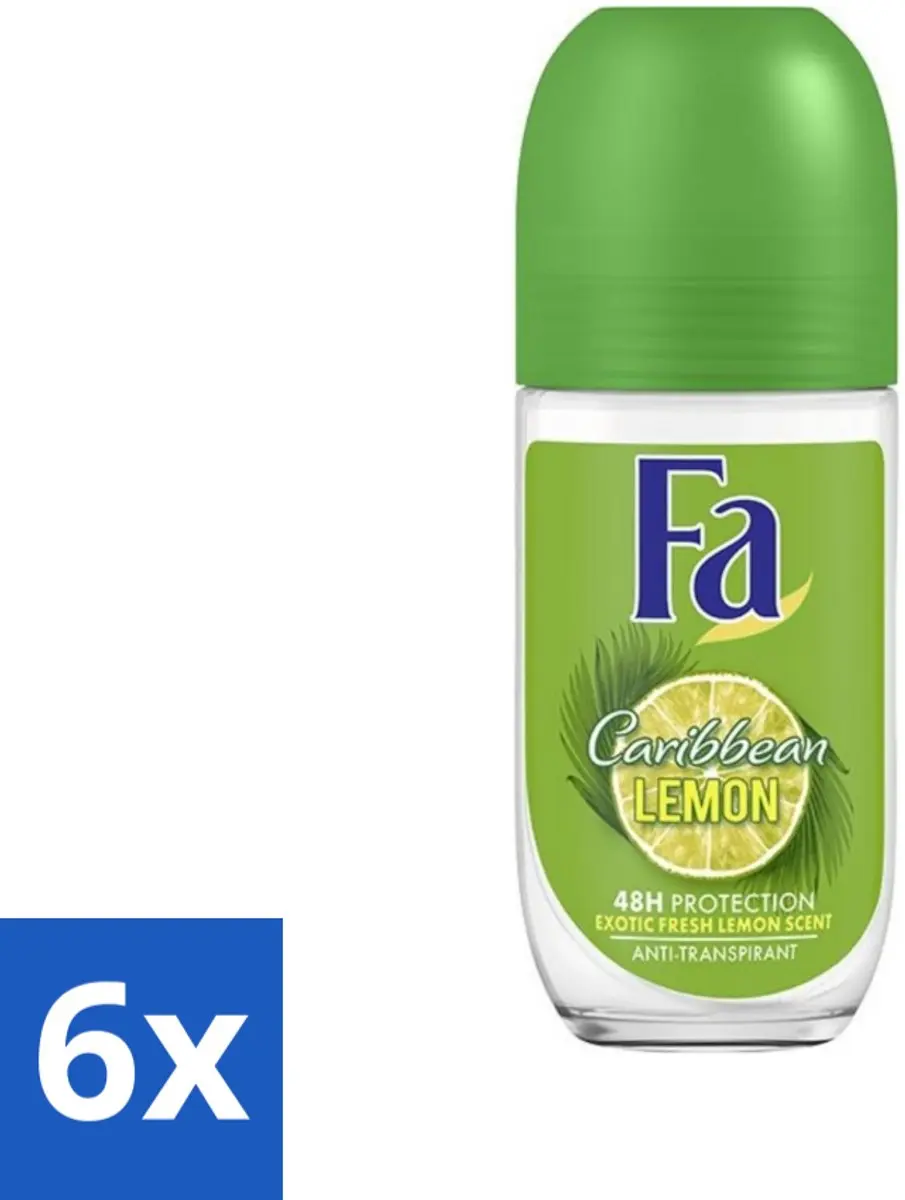 Fa Deodorant Roller Caribbean Lemon 300ml