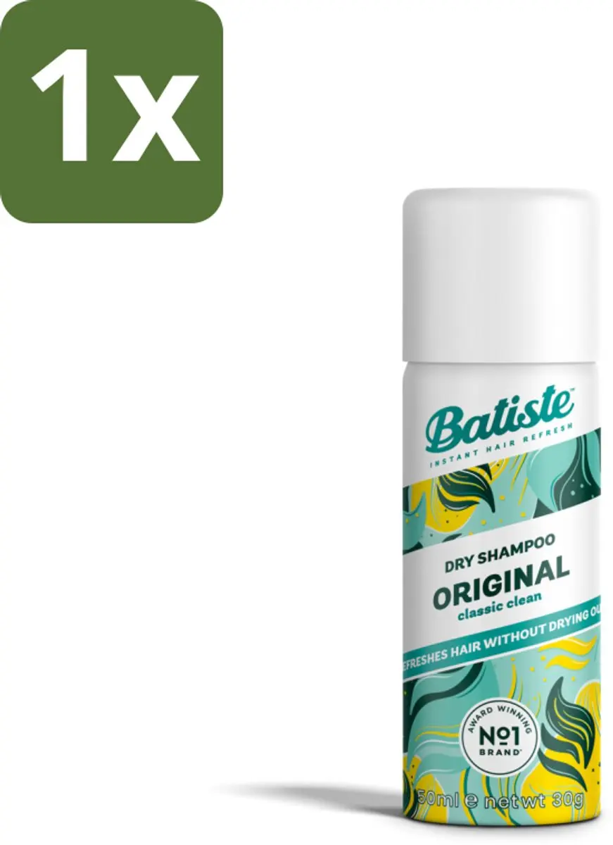 Batiste Classic Clean Droogshampoo 50ml