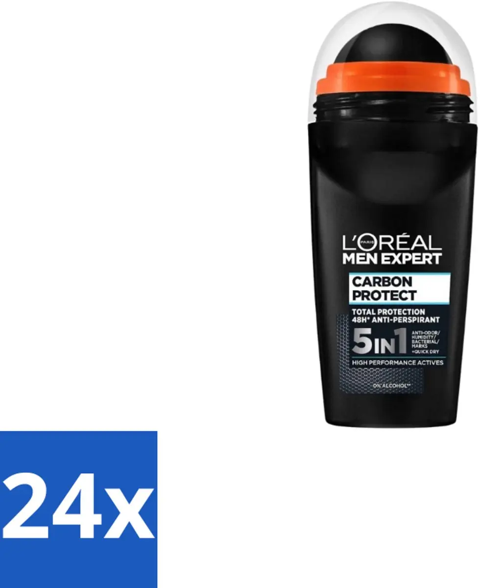 L'Oréal Paris Men Expert Carbon Protect Deodorant Roller 5-in-1