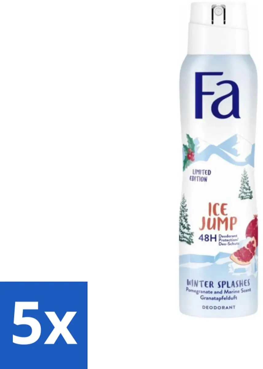 Fa Deodorant Spray Winter Splashes Ice Jump