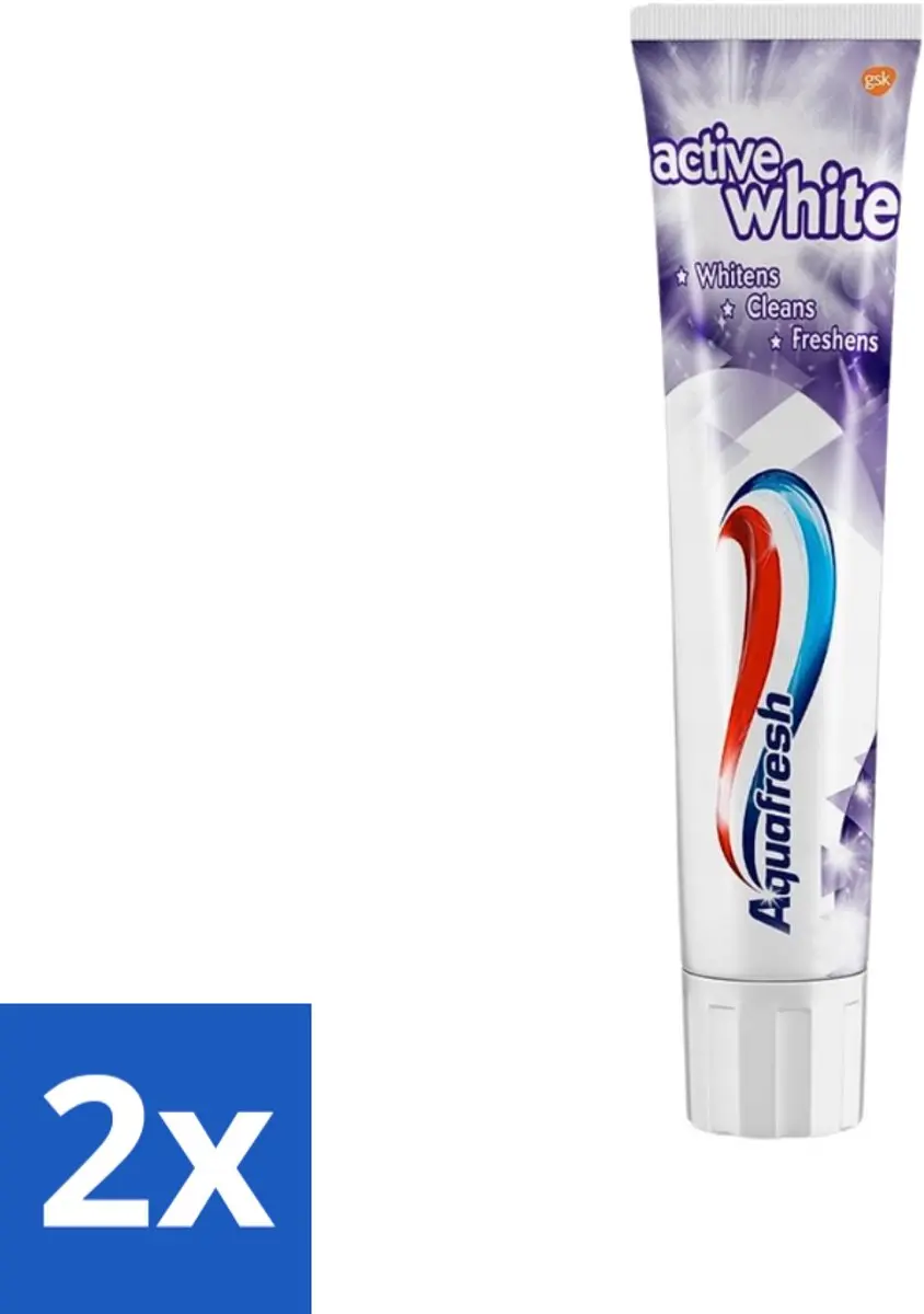Aquafresh Whitening Tandpasta 200ml (2x100ml)