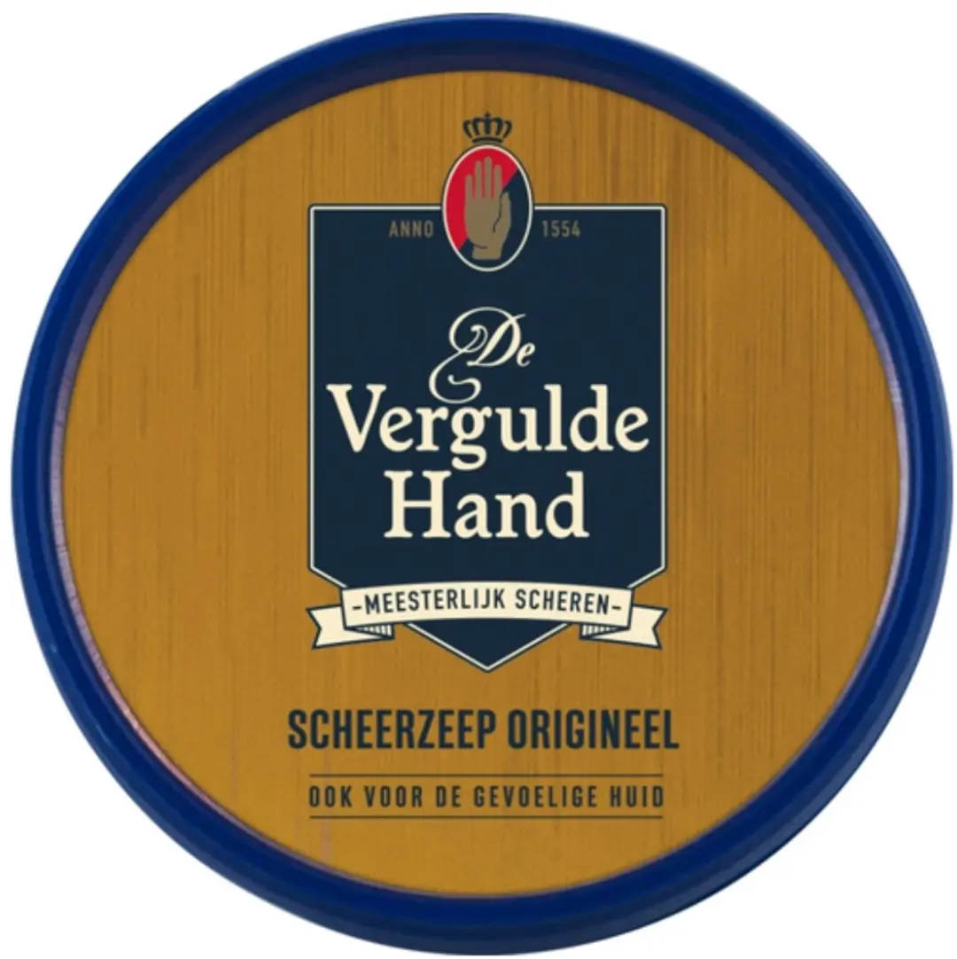 Vergulde Hand Scheerzeep 75g - 2 Stuks