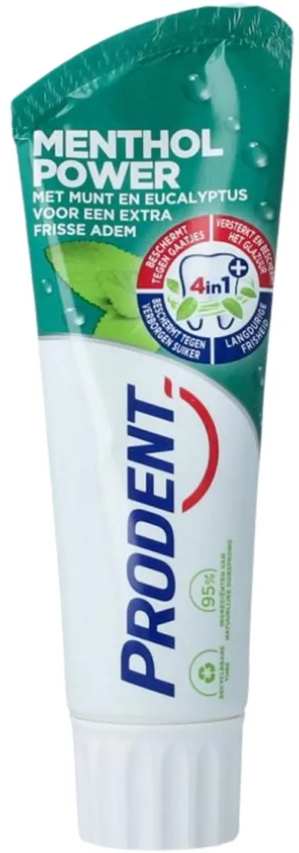 Prodent Menthol Power Tandpasta 75ml - 5 Stuks