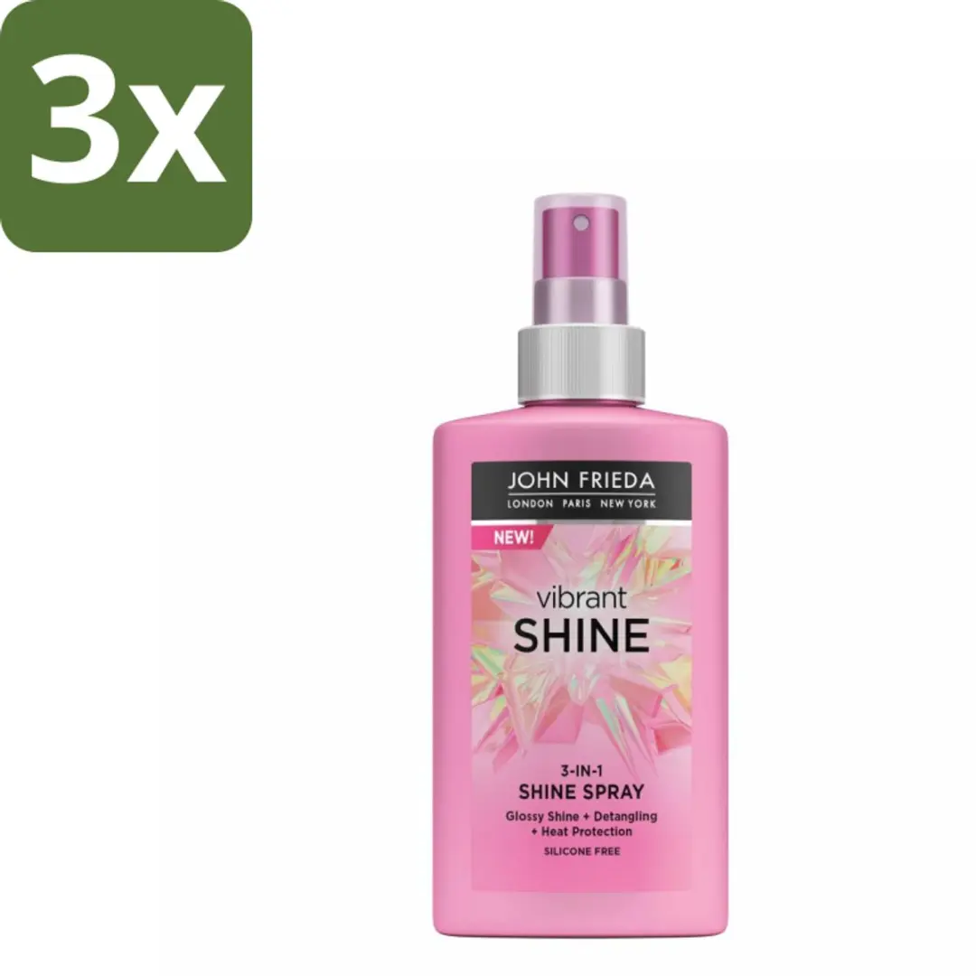 John Frieda Vibrant Shine Colour 3-in-1 Haarspray 450ml