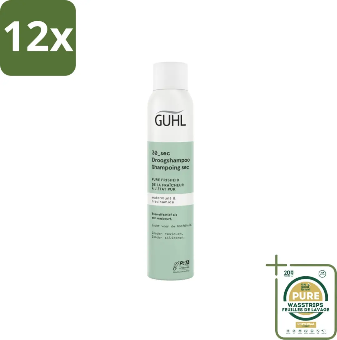 Guhl Droogshampoo Pure Frisheid 30 sec