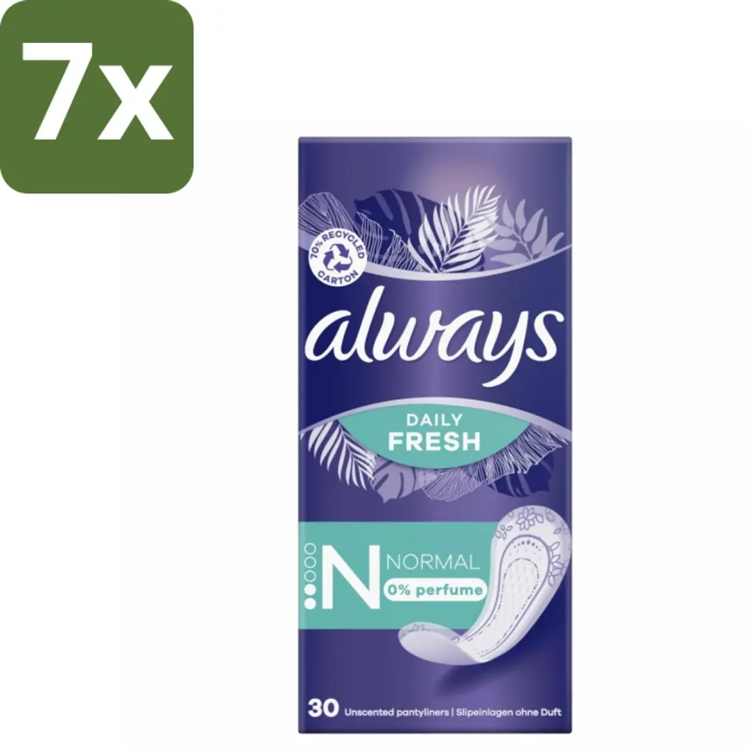 Always Daily Fresh Inlegkruisjes Normaal Ongeparfumeerd