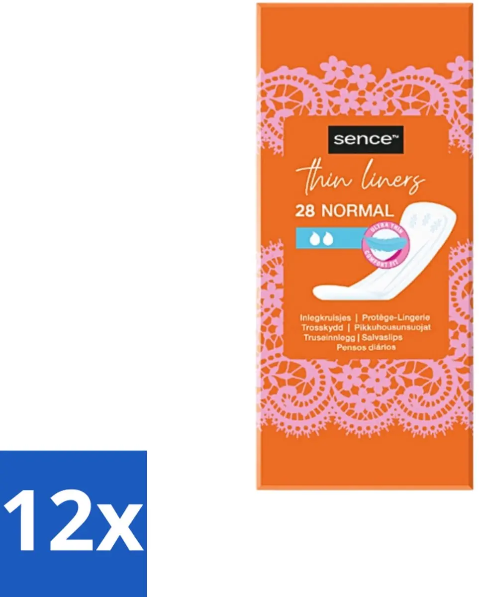 Sence Dagelijks Comfort Inlegkruisjes 28 Stuks