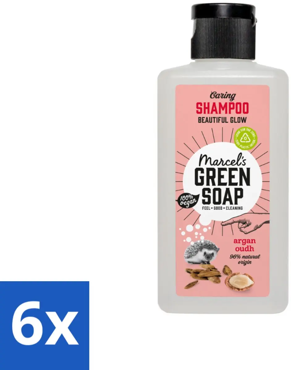 Marcel's Green Soap Shampoo Caring Argan & Oudh 100ml