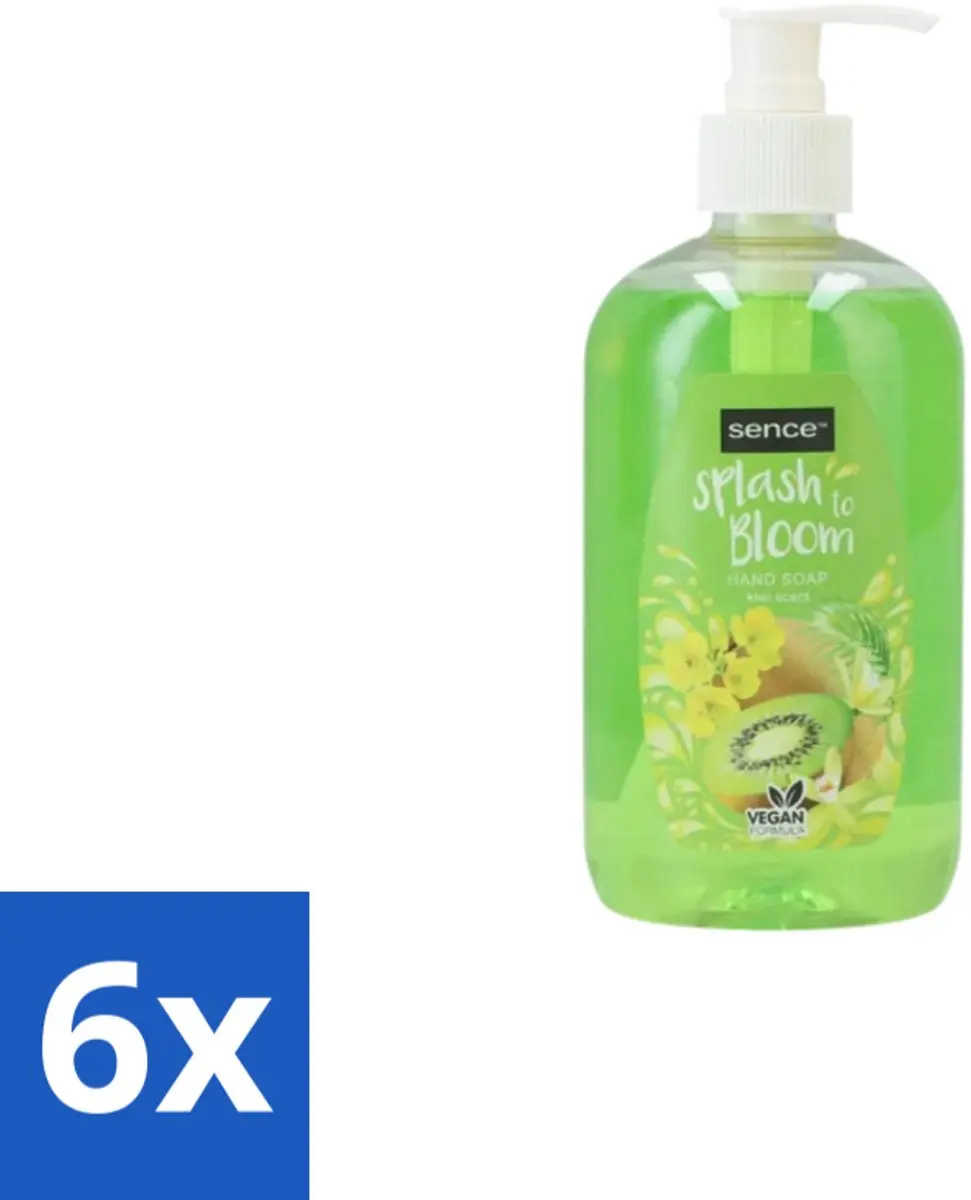 Sence Splash To Bloom Kiwi Handzeep 500ml