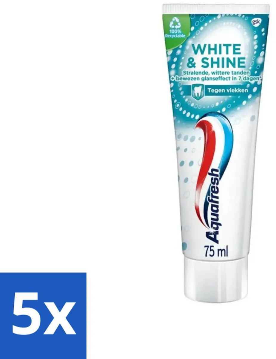 Aquafresh White & Shine Tandpasta 75ml