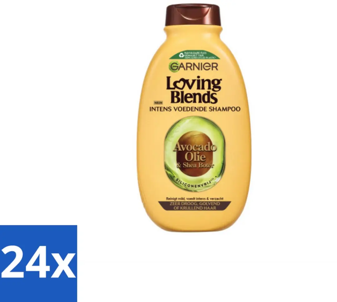 Garnier Loving Blends Avocado & Shea Shampoo 300ml - 24 Stuks