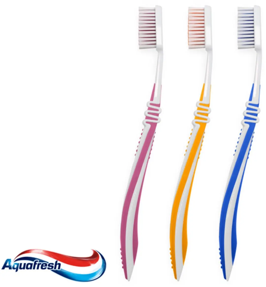 Aquafresh Clean & Flex Medium Tandenborstels - 7 Stuks