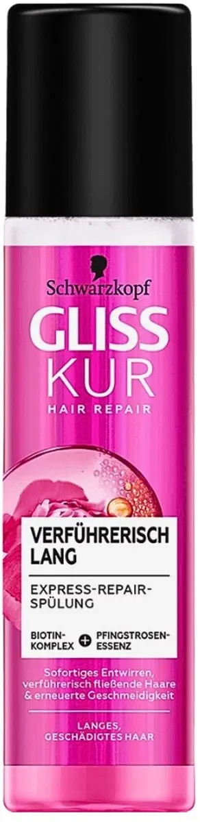 Gliss Kur Long & Sublime Express Repair Conditioner 200ml - 7 Stuks