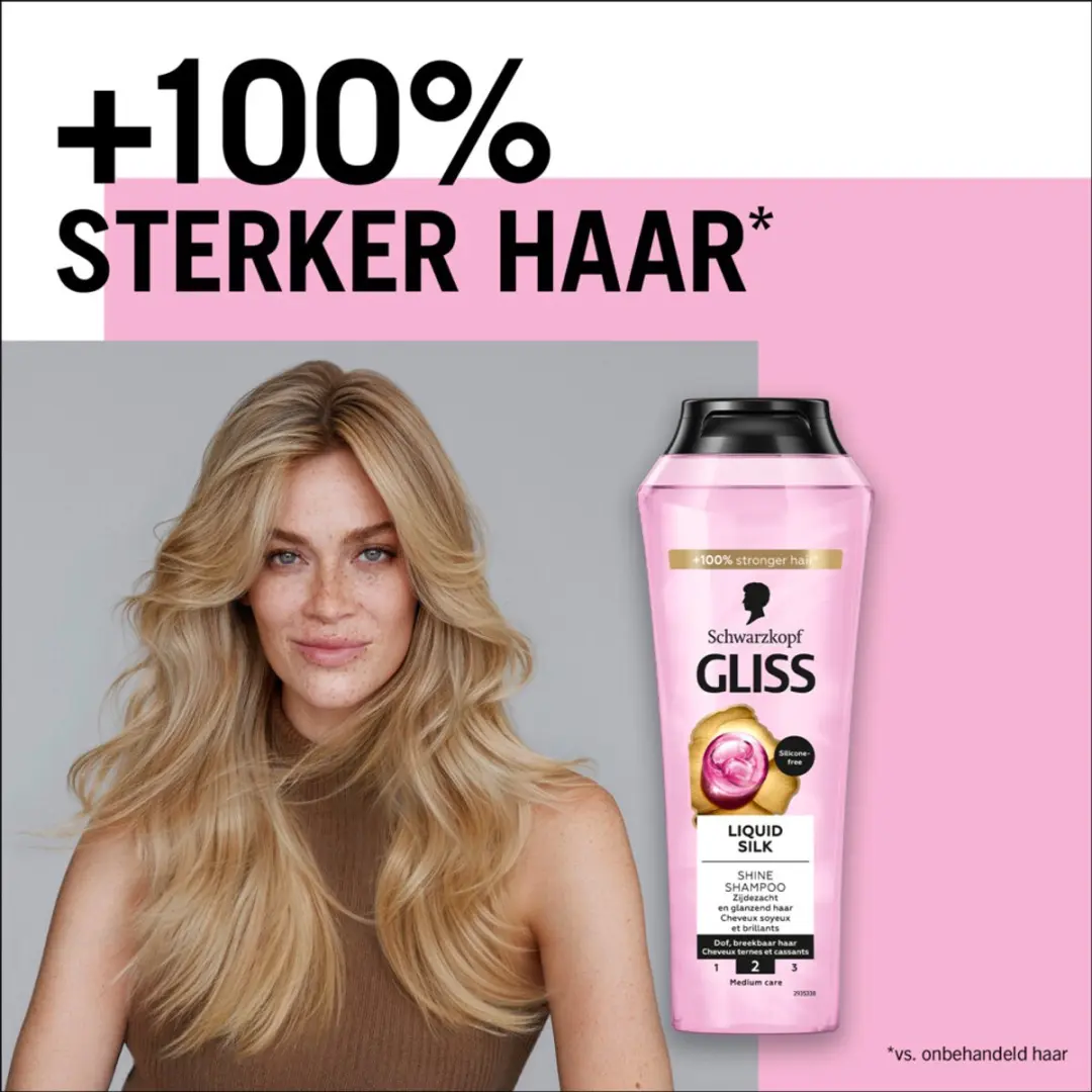 Gliss Liquid Silk Shampoo 250ml - 15 Stuks