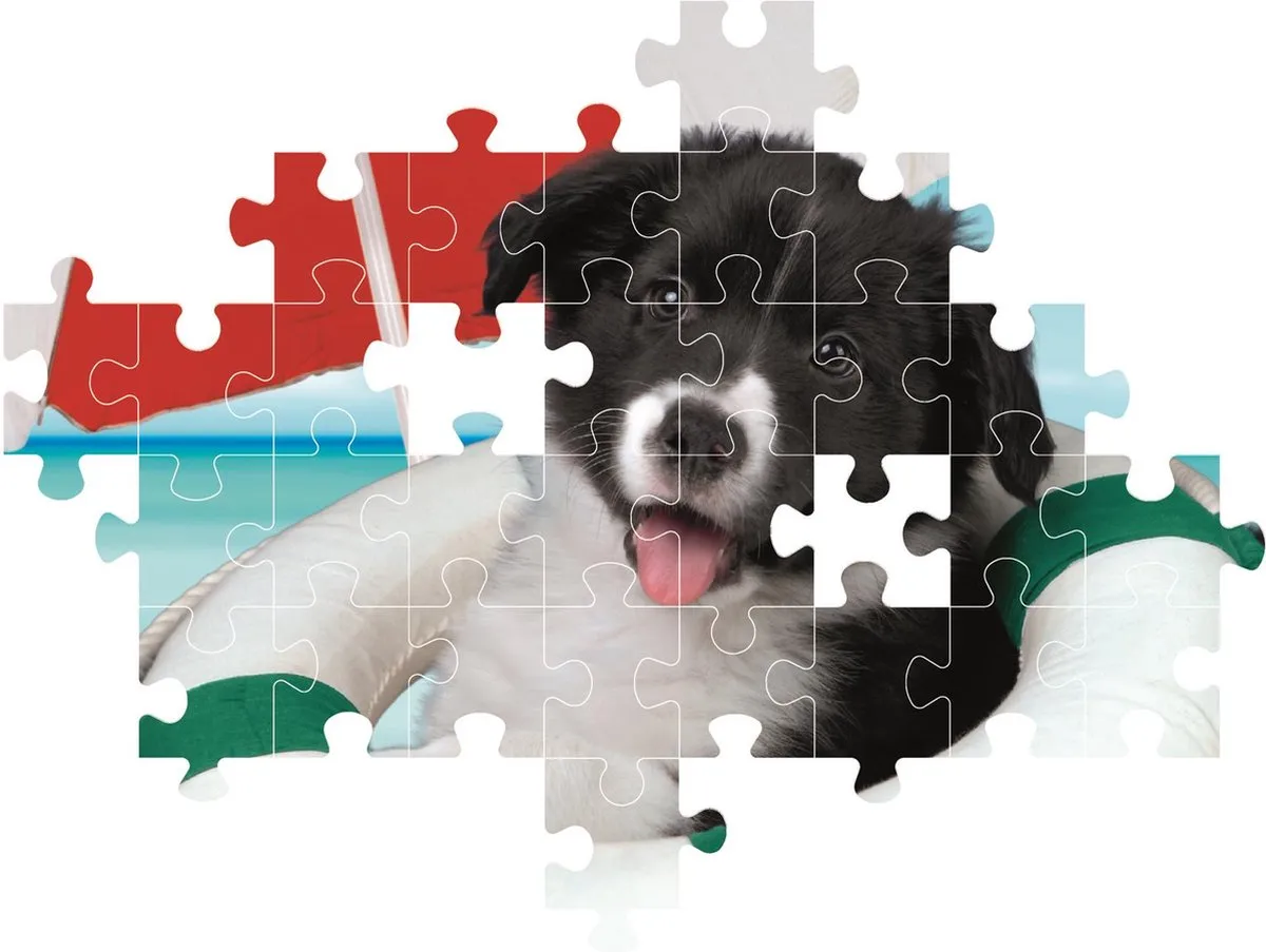 Clementoni Puzzel 104 Stukjes Fotografische Dieren - Meerkleurig