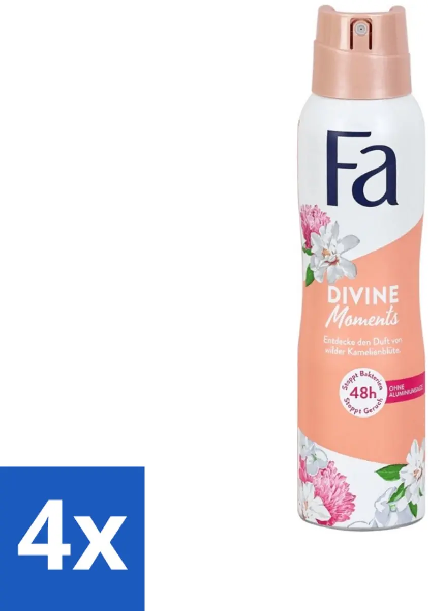 Fa Divine Moments Deodorant Spray Wilde Cameliabloesem