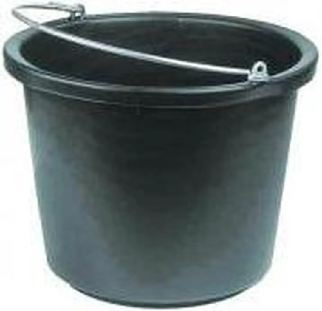 Kreuwel 4001 Bouwemmer 12L - Zwart - afbeelding 6 van 6