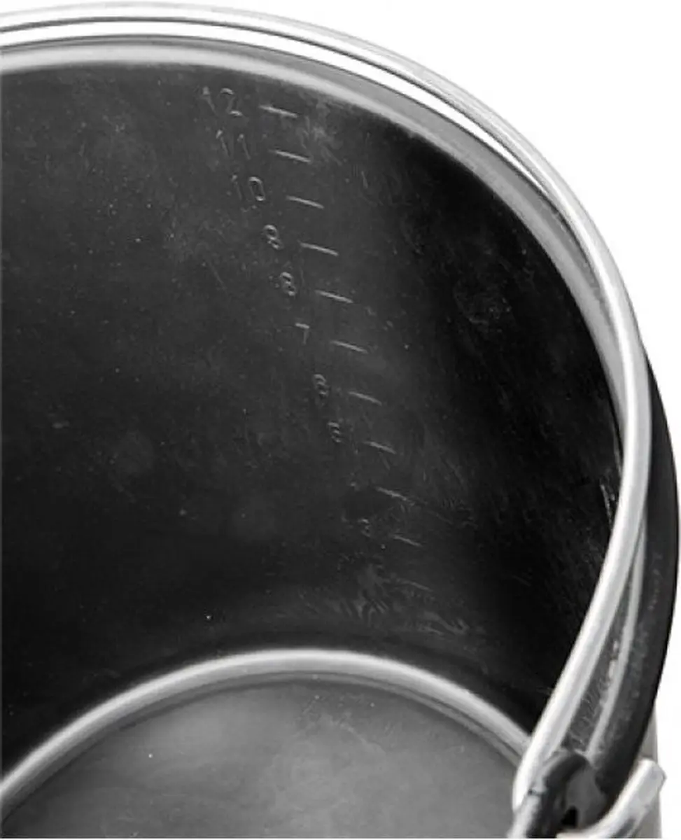 Kreuwel 4001 Bouwemmer 12L - Zwart