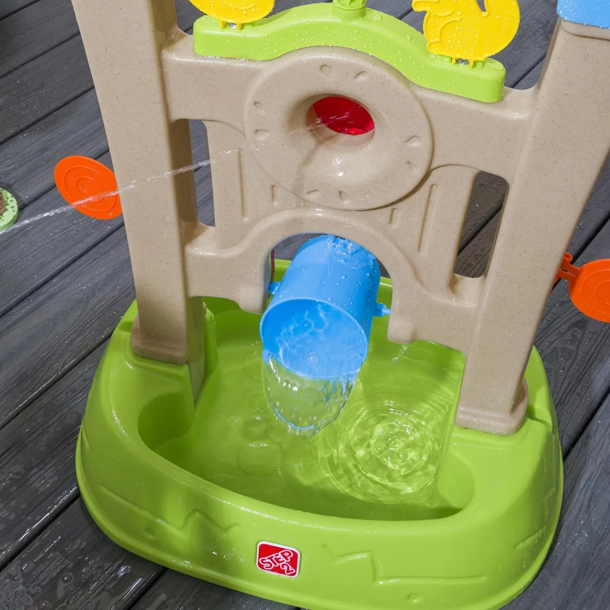 Step2 Waterpark Arcade 400299 Watertafel - 11.3L Groen/Bruin/Blauw