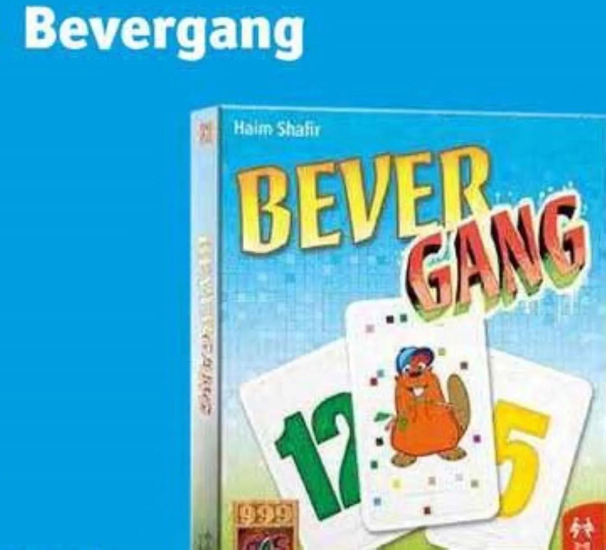 999 Games Bevergang Kaartspel - 2 tot 6 Spelers