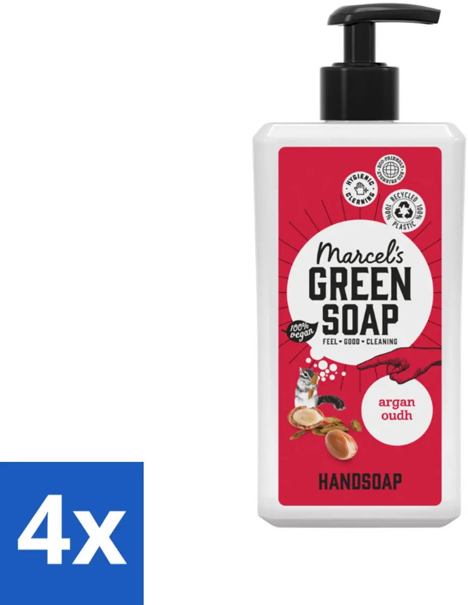 Marcel's Green Soap Handzeep Argan & Oudh 500ml